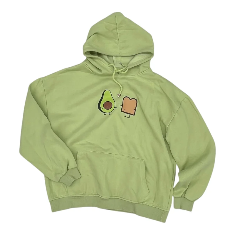 Sweatshirt Hoodie By Cmf In Green, Size:M