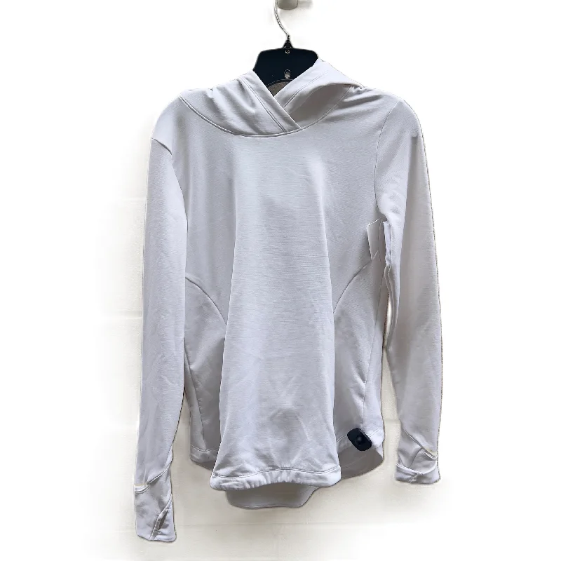 Athletic Sweatshirt Hoodie By Athleta In White, Size: S