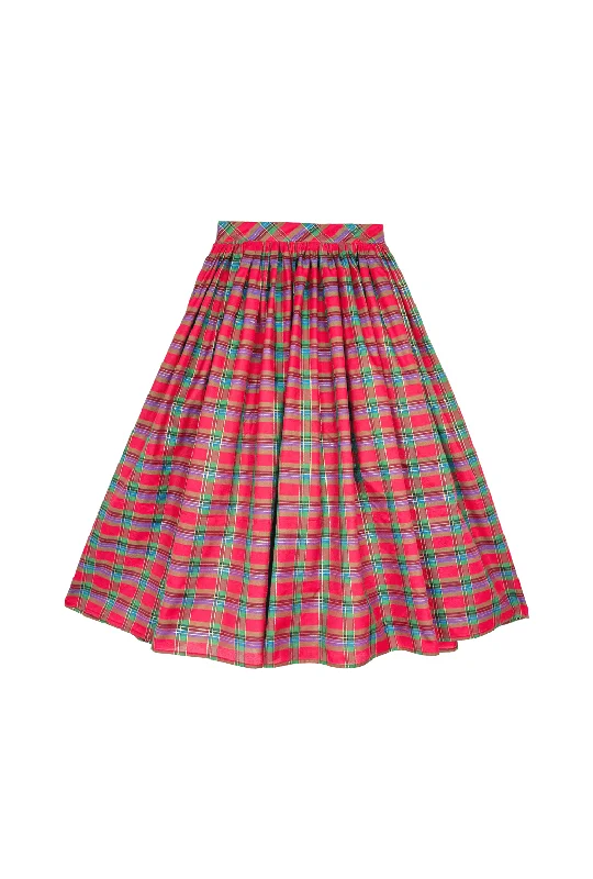 Buru + Pencil & Paper Co. The Marilyn Skirt - Shimmer Tartan