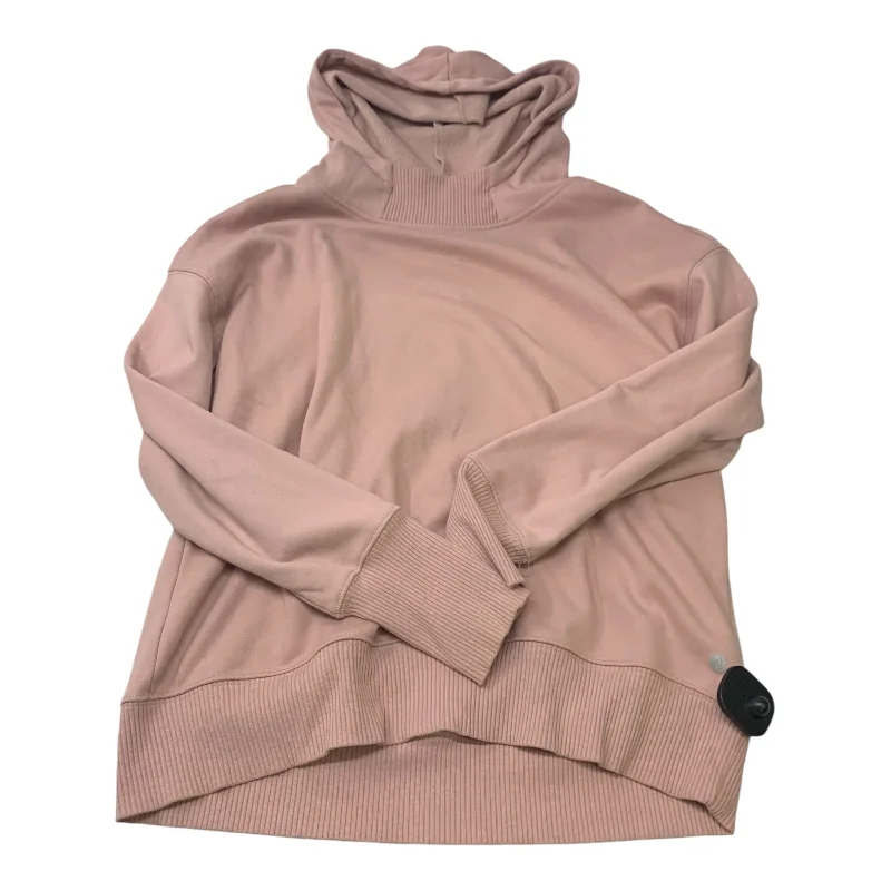 Sweatshirt Hoodie By Apana In Pink, Size: M