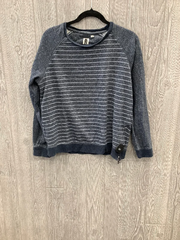 Sweatshirt Crewneck By Clothes Mentor In Blue, Size: M