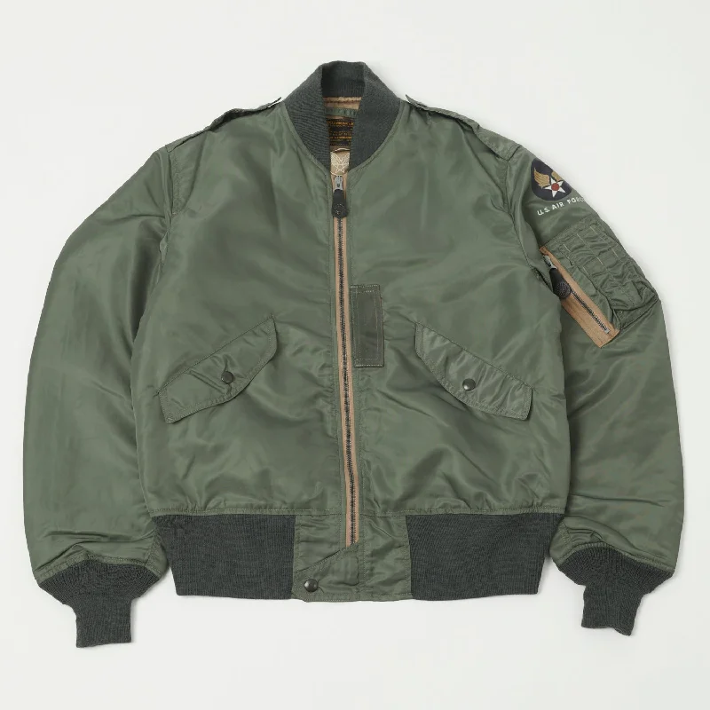 Buzz Rickson's Type L-2B 'Skyline' Flight Jacket - Olive