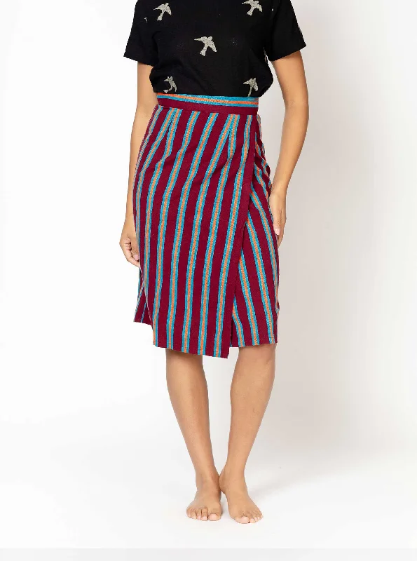 reversible wrap skirt | fall 24 | rally