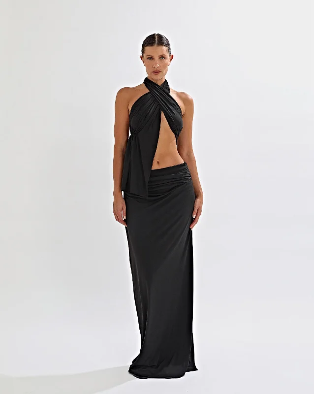 Pamela Maxi Skirt Black