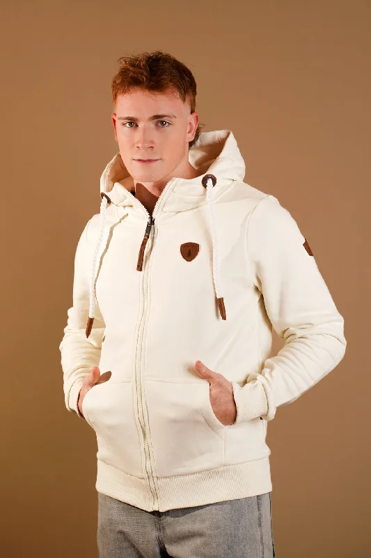 Zeus Oatmeal Zip Hoodie