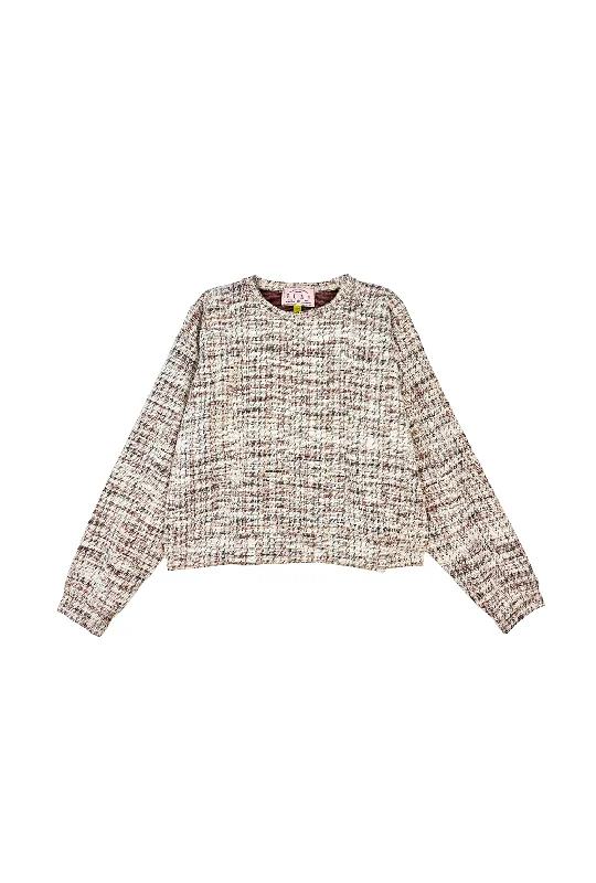 BURU x Val Everyday Pullover - Ivory Tweed