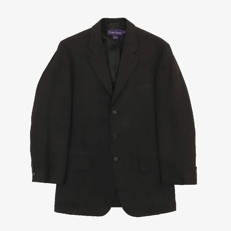 Purple Label Linen Blazer