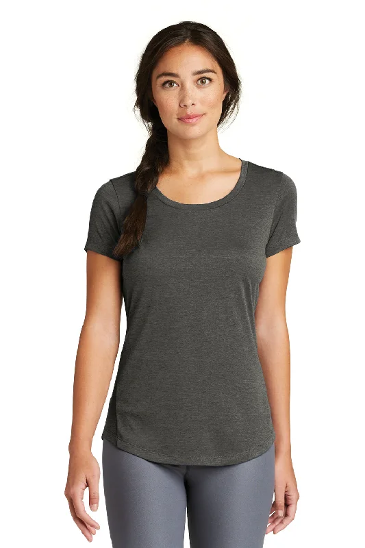 New Era Womens Series Performance Jersey Moisture Wicking Short Sleeve Crewneck T-Shirt - Graphite Grey