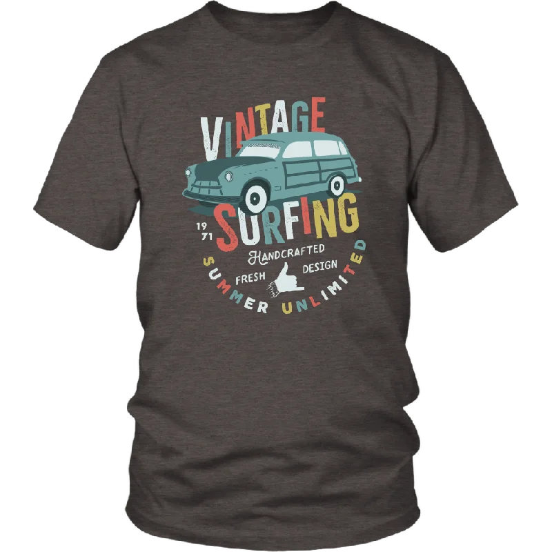 VINTAGE SURFING Design Unisex T-Shirt