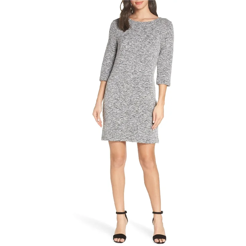 French Connection Womens Ottoman Knit Jersey Dress