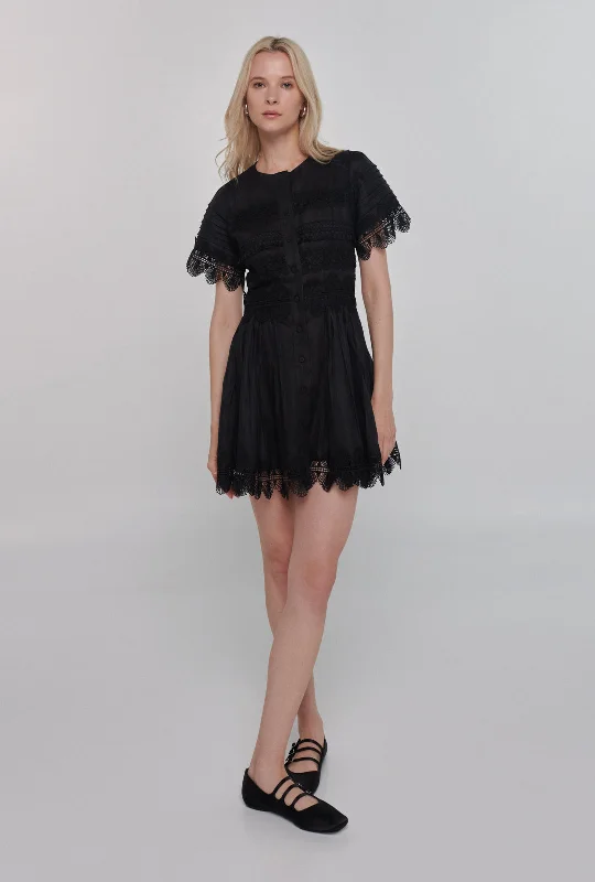 VIOLETTA DRESS BLACK