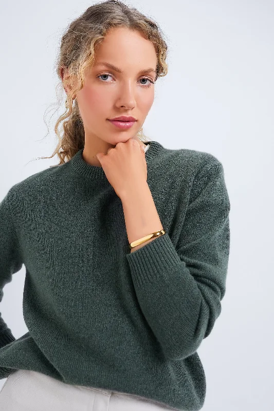 Olive Green Bodie Boyfriend Crewneck