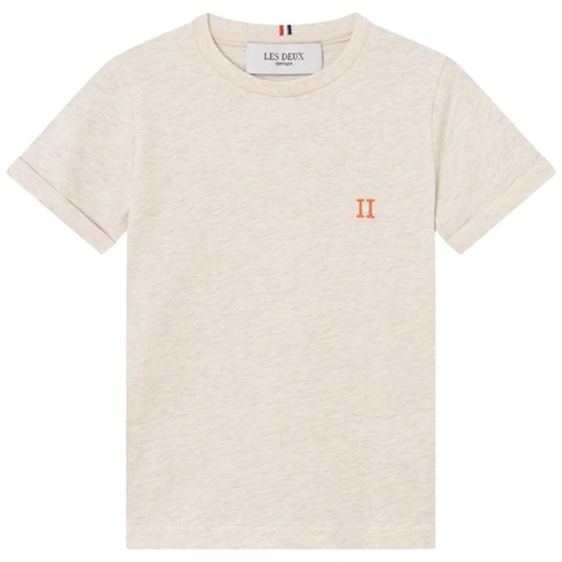 Les Deux Kids Ivory Mélange Nørregaard T-Shirt