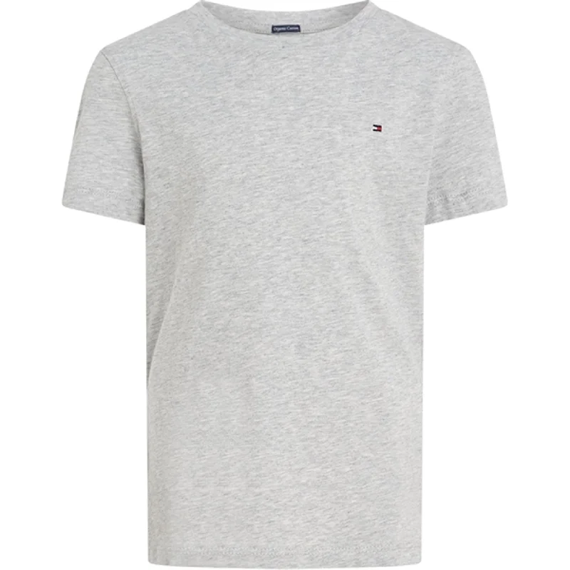 Tommy Hilfiger Boy Basic T-Shirt CN Grey Heather