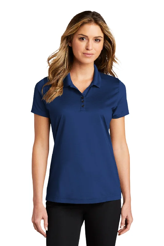 Port Authority Womens Eclipse Moisture Wicking Short Sleeve Polo Shirt - Estate Blue