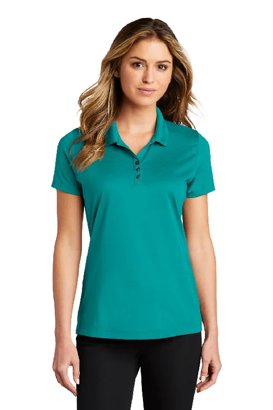 Port Authority Womens Eclipse Moisture Wicking Short Sleeve Polo Shirt - Tropic Blue