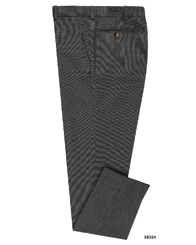 Dugdale Black Grey Houndstooth