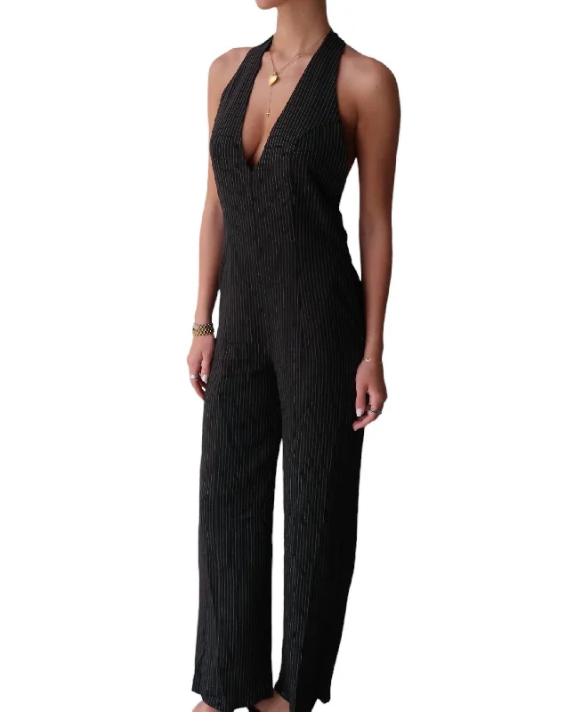 Reign Jumpsuit In Black