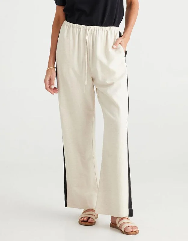 Second Valley Pants - Natural/Black