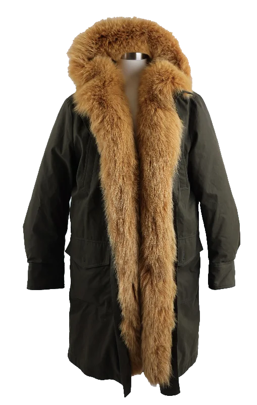 Hypolais Long Fur Trim Down Filled Parka